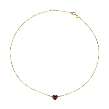 Collana dorata Candy con rodolite Donna Breil