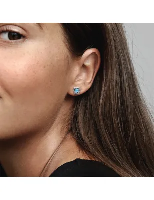 Orecchini Cerchi Eterni Turchesi Dicembre DONNA Pandora