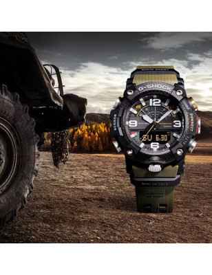 OROLOGIO MUDMASTER VERDE MILITARE UOMO CASIO G-SHOCK GG-B100-1A3ER Casio