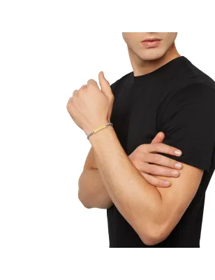 Bracciale TAG AND CROSS BICOLOR Dorato UOMO Breil
