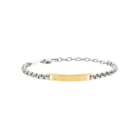 Bracciale TAG AND CROSS BICOLOR Dorato UOMO Breil