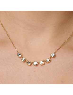 COLLANA SYMPHONIA ACCIAIO COLOR ORO DONNA BROSWAY 