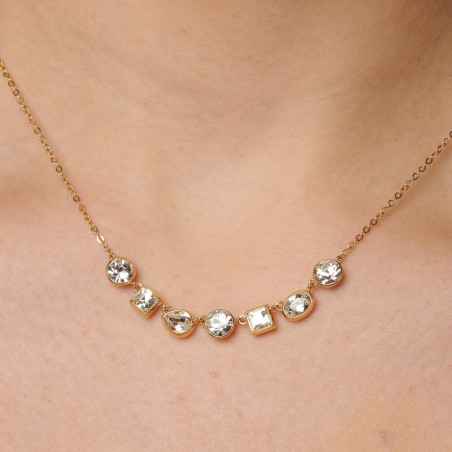 COLLANA SYMPHONIA ACCIAIO COLOR ORO DONNA BROSWAY 
