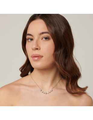 Collana SYMPHONIA ACCIAIO E CRISTALLI DONNA Brosway BYM161 Brosway