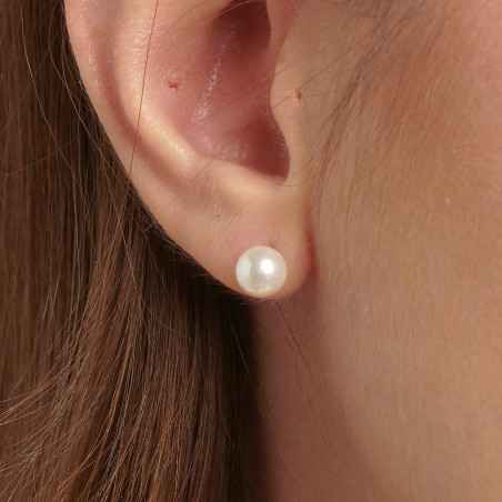 Orecchini CHANT Acciaio Perle DONNA Brosway