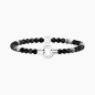 BRACCIALE AGATA NERA STRIATA MAMANONMAMA DONNA KIDULT BRACCIALE AGATA NERA STRIATA MAMANONMAMA DONNA KIDULT