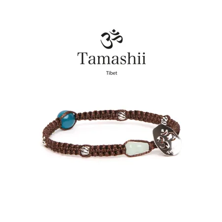 Bracciale Silver & Jade collection Giada verde lago Tamashii