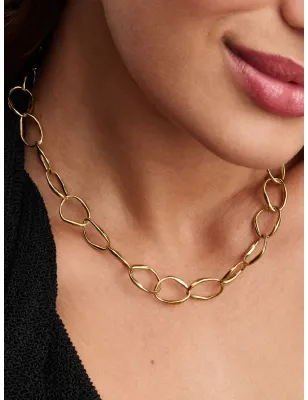 Collana Maglia Linea Sinuosa Donna Pandora