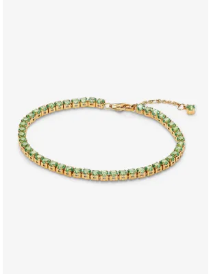 Bracciale Tennis cristalli verdi Donna Pandora