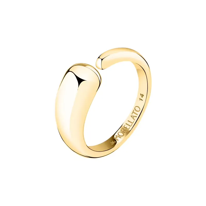 Anello dorato aperto Design mis.14 Donna Morellato