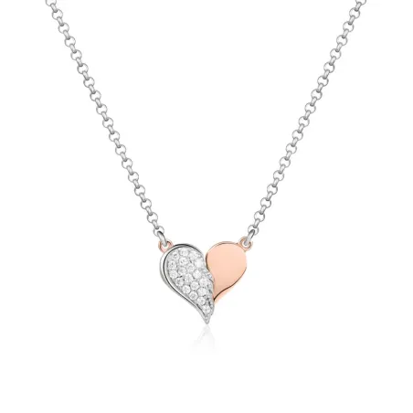 Collana con Cuore e Ala Donna Roberto Giannotti
