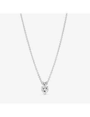 COLLANA DUE CUORI DONNA PANDORA TIMELESS