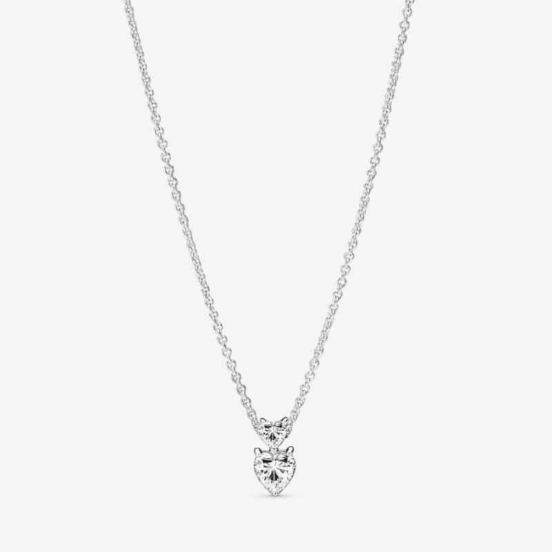 COLLANA DUE CUORI DONNA PANDORA TIMELESS COLLANA DUE CUORI DONNA PANDORA TIMELESS
