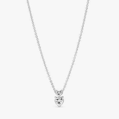 COLLANA DUE CUORI DONNA PANDORA TIMELESS