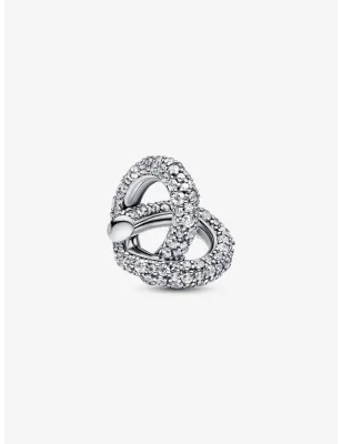 Charm Cuore Nodo Infinito e Pavé Donna Pandora