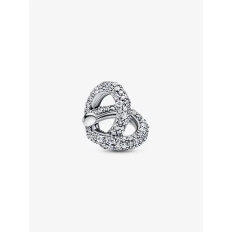 Charm Cuore Nodo Infinito e Pavé Donna Pandora