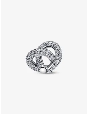 Charm Cuore Nodo Infinito e Pavé Donna Pandora