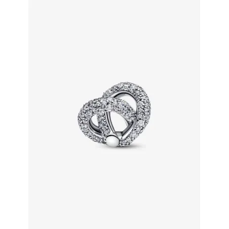 Charm Cuore Nodo Infinito e Pavé Donna Pandora