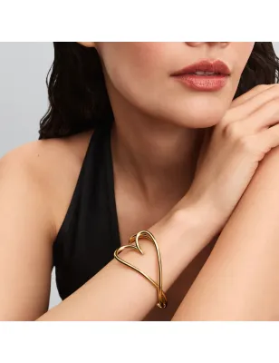 Bracciale aperto Cuore Linea Sinuosa Donna Pandora