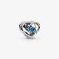 Charm Cuore Eterno Blu Donna Pandora