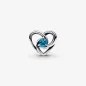 Charm Cuore Eterno Blu Donna Pandora