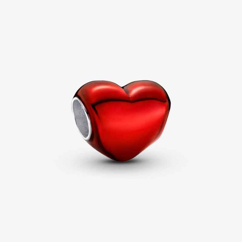 CHARM CUORE METALLICO ROSSO DONNA PANDORA CHARM CUORE METALLICO ROSSO DONNA PANDORA