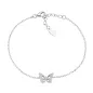 Bracciale Farfalla con zirconi bianchi Donna Amen