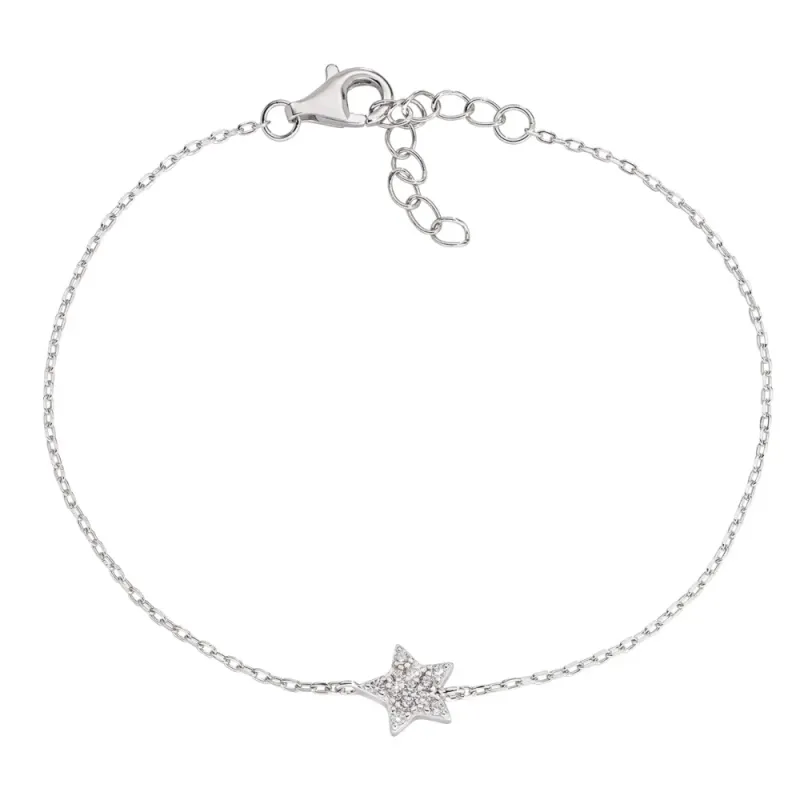 Bracciale Stella con zirconi bianchi Donna Amen