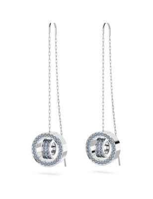 ORECCHINI PENDENTI HOLLOW ANELLO CONCATENATO DONNA SWAROVSKI  - category_name - XDMG De Marchi Gianotti