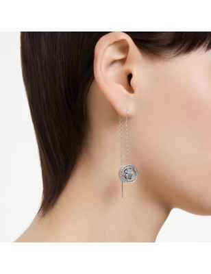 ORECCHINI PENDENTI HOLLOW ANELLO CONCATENATO DONNA SWAROVSKI  - category_name - XDMG De Marchi Gianotti