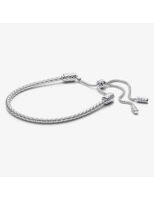 BRACCIALE REGOLABILE MAGLIA GEOMETRICA DONNA PANDORA MOMENTS