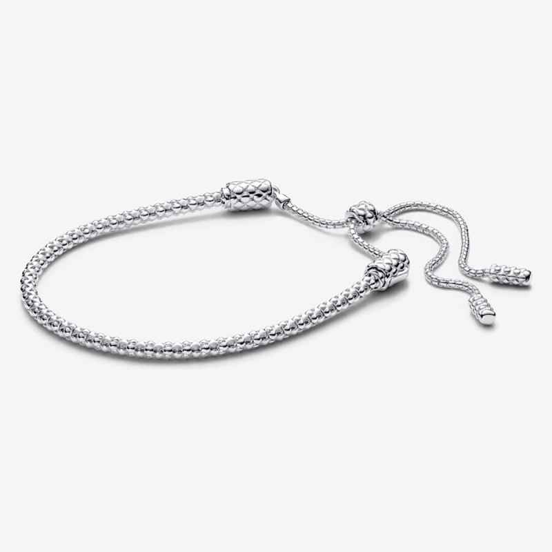BRACCIALE REGOLABILE MAGLIA GEOMETRICA DONNA PANDORA MOMENTS BRACCIALE REGOLABILE MAGLIA GEOMETRICA DONNA PANDORA MOMENTS