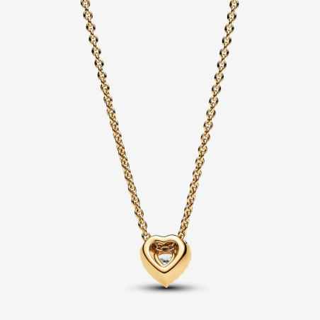 COLLANA CUORE IN RILIEVO DONNA PANDORA 