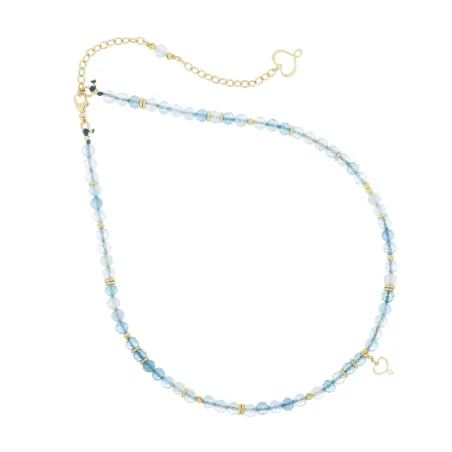 Collana Girocollo Pietre di Acquamarina Donna Maman et Sophie