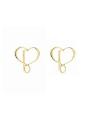 ORECCHINI LOBO CUORE LOGO DONNA MAMAN ET SOPHIE 