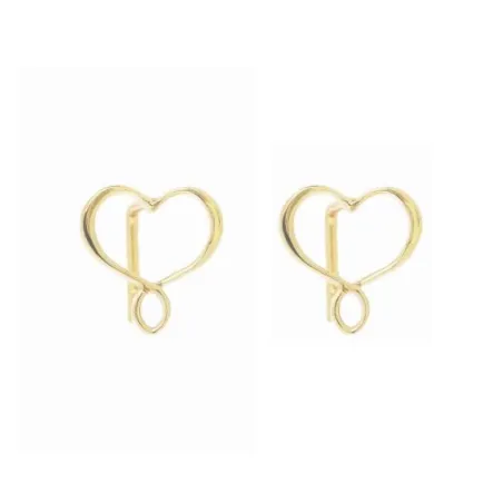 ORECCHINI LOBO CUORE LOGO DONNA MAMAN ET SOPHIE 