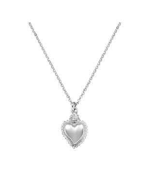 COLLANA CON MINI PENDENTE SACRO CUORE DONNA AMEN