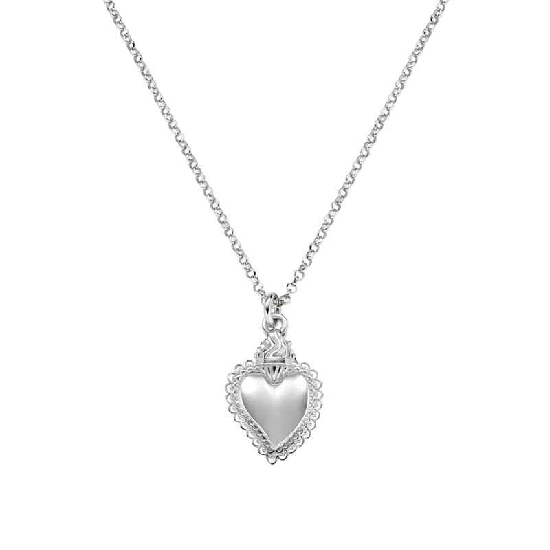 COLLANA CON MINI PENDENTE SACRO CUORE DONNA AMEN COLLANA CON MINI PENDENTE SACRO CUORE DONNA AMEN