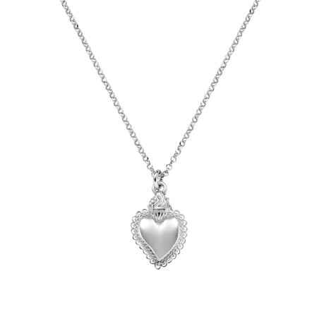 COLLANA CON MINI PENDENTE SACRO CUORE DONNA AMEN