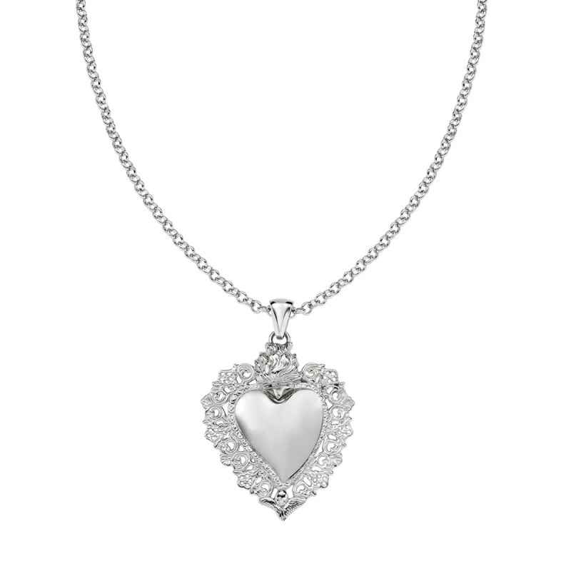 COLLANA CON PENDENTE SACRO CUORE DONNA AMEN COLLANA CON PENDENTE SACRO CUORE DONNA AMEN