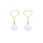 Orecchini Cuore Maman Calcedonio Donna Maman et Sophie Orecchini Cuore Maman Calcedonio Donna Maman et Sophie