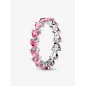 Anello Fascia di Cuori rosa Donna Pandora Anello Fascia di Cuori rosa Donna Pandora