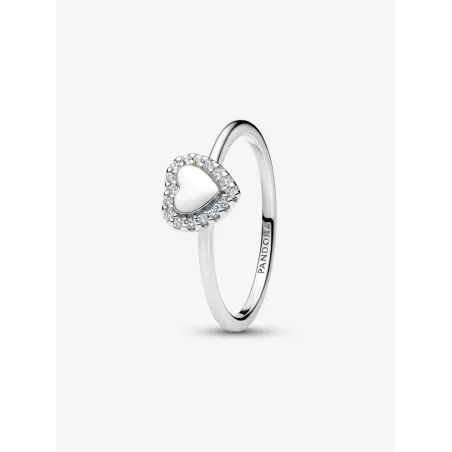 Anello Cuore e Pavé Donna Pandora