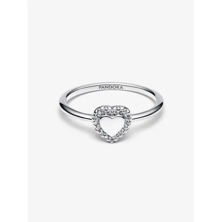 Anello Cuore e Pavé Donna Pandora