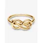 Anello dorato Legame Infinito Donna Pandora