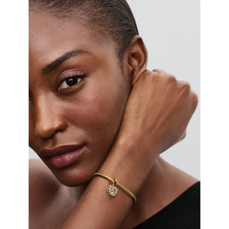 Charm Pendente doppio Cuore Nessuna Come Te Donna Pandora