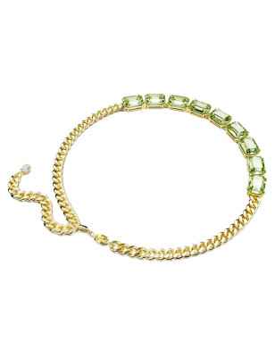 COLLANA MILLENIA TAGLIO OTTAGONALE VERDE DONNA SWAROVSKI  - category_name - XDMG De Marchi Gianotti