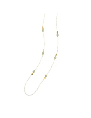 Collana Vitality Olive Green Donna Rossoprezioso