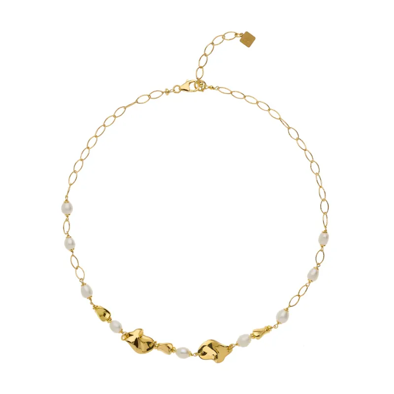 Girocollo Soul con perle Euphoria Donna Rossoprezioso