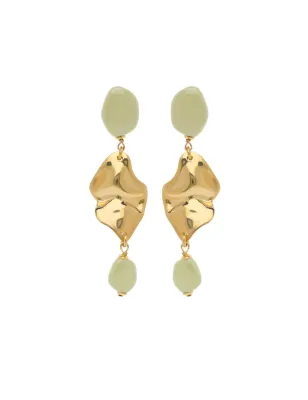 Orecchini Energy Olive Green Euphoria Donna Rossoprezioso